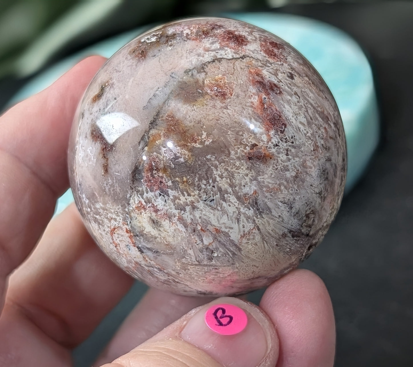 Pink Chalcedony Sphere