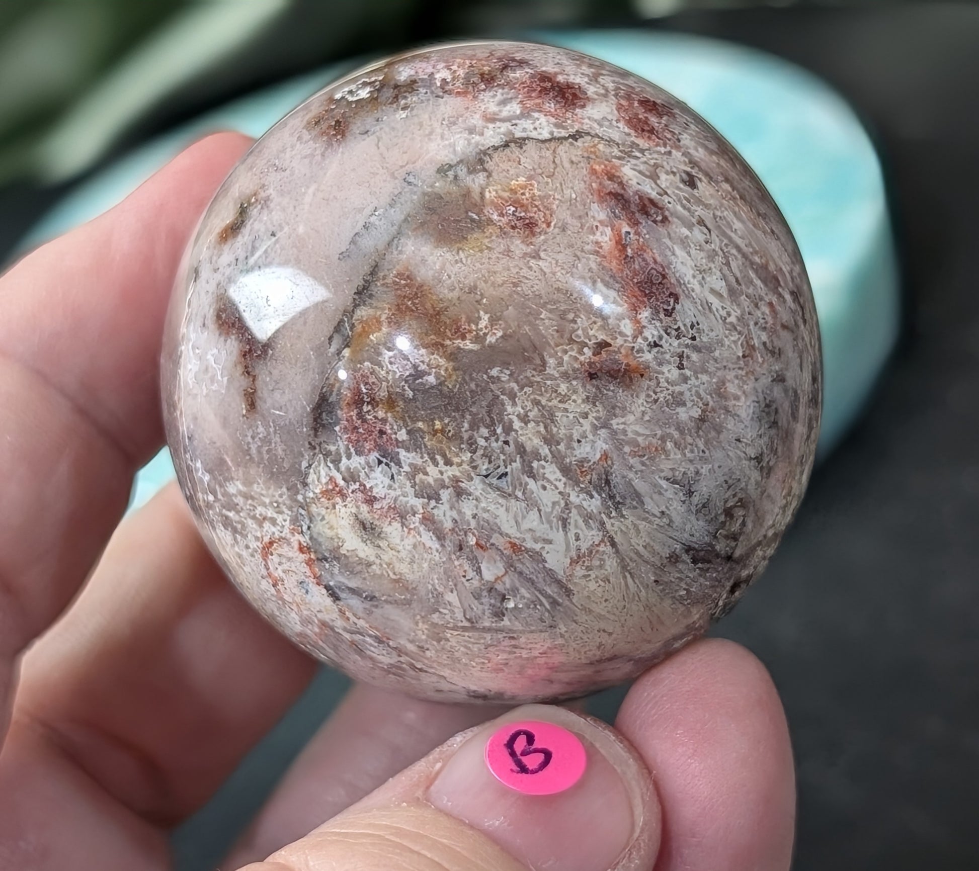 Pink Chalcedony Sphere