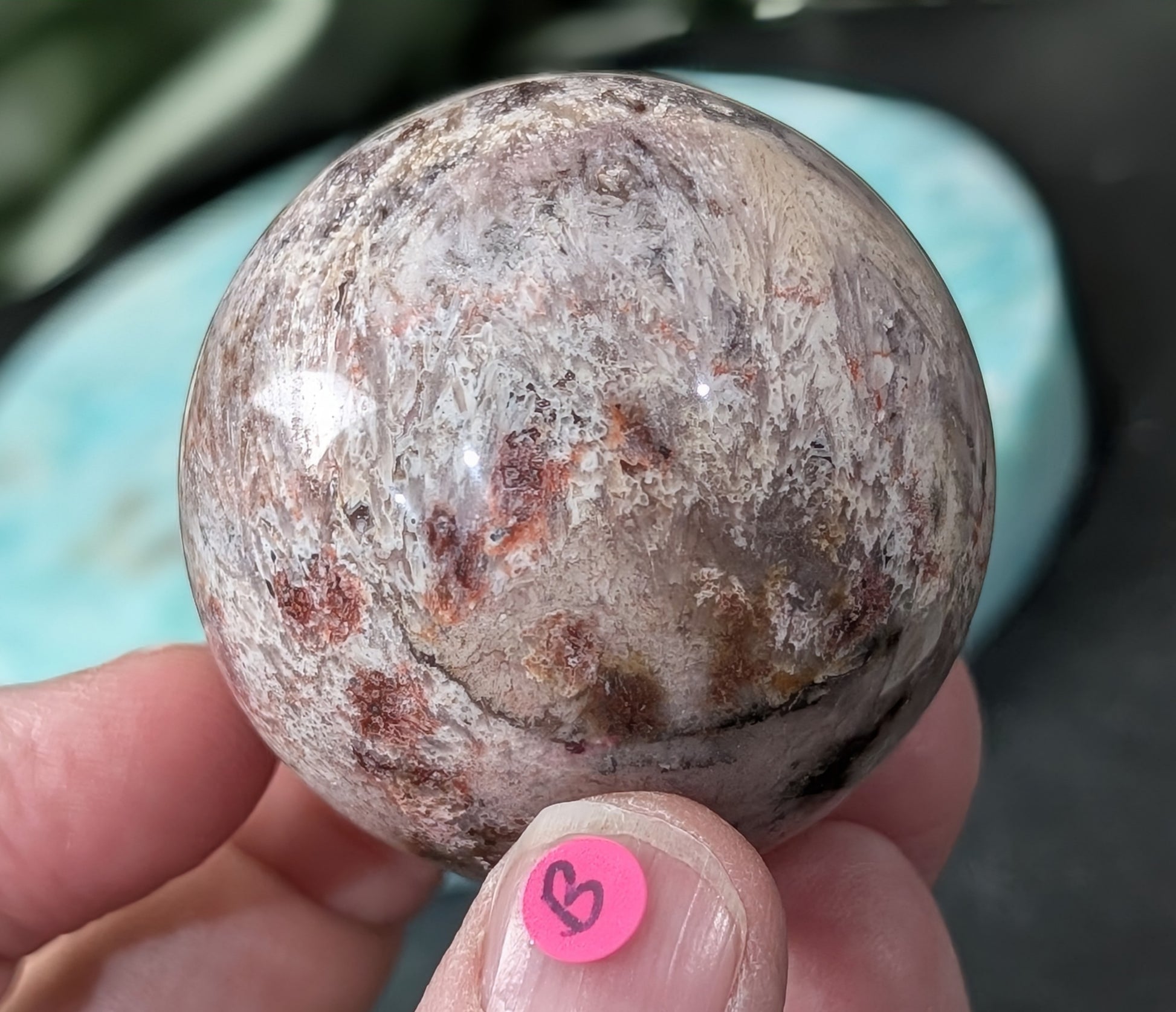 Pink Chalcedony Sphere