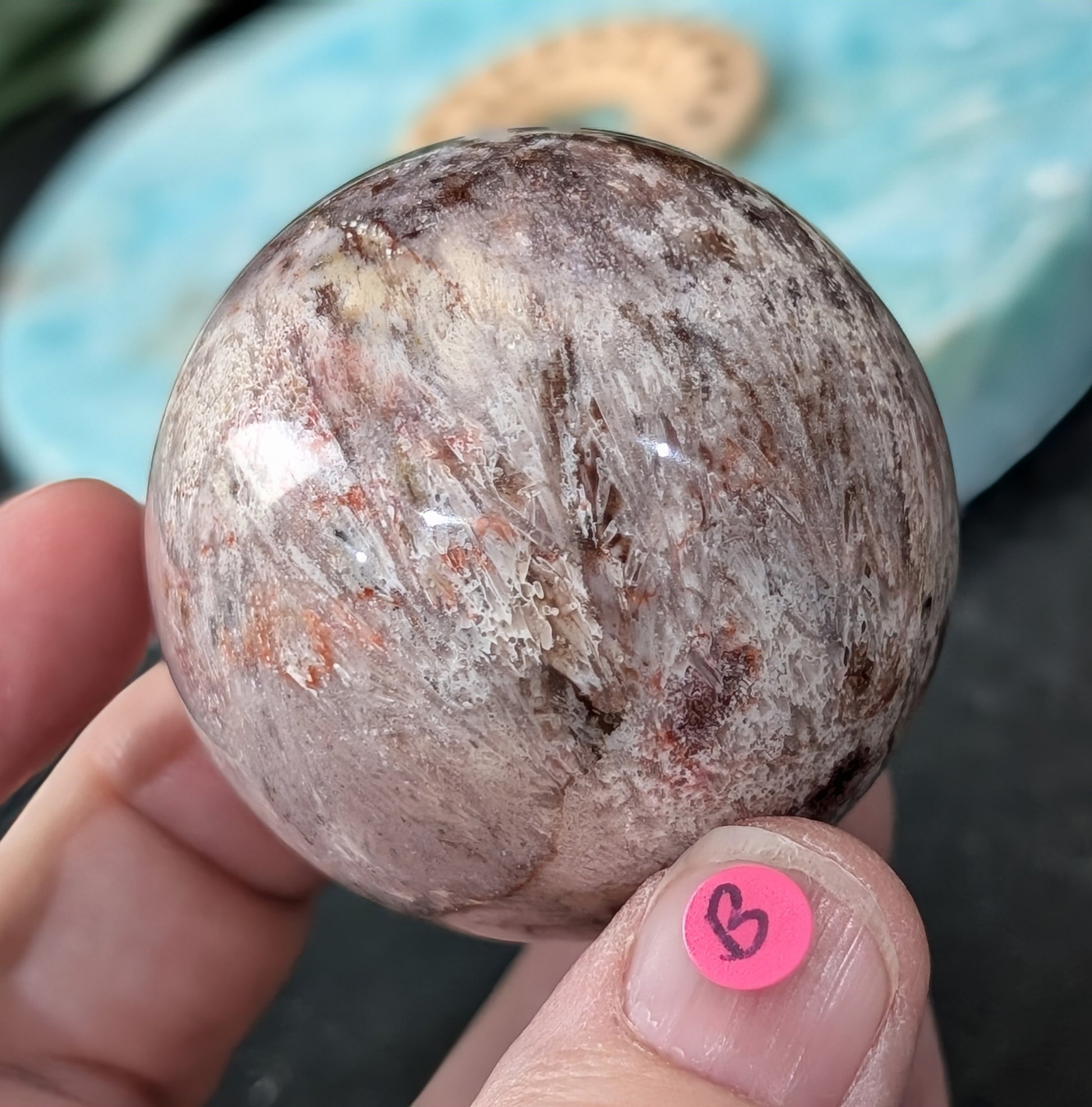 Pink Chalcedony Sphere