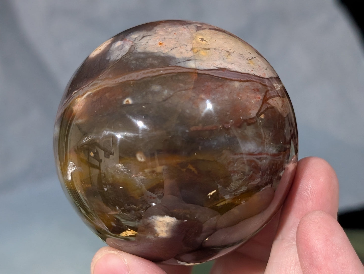 Pink Chalcedony Sphere