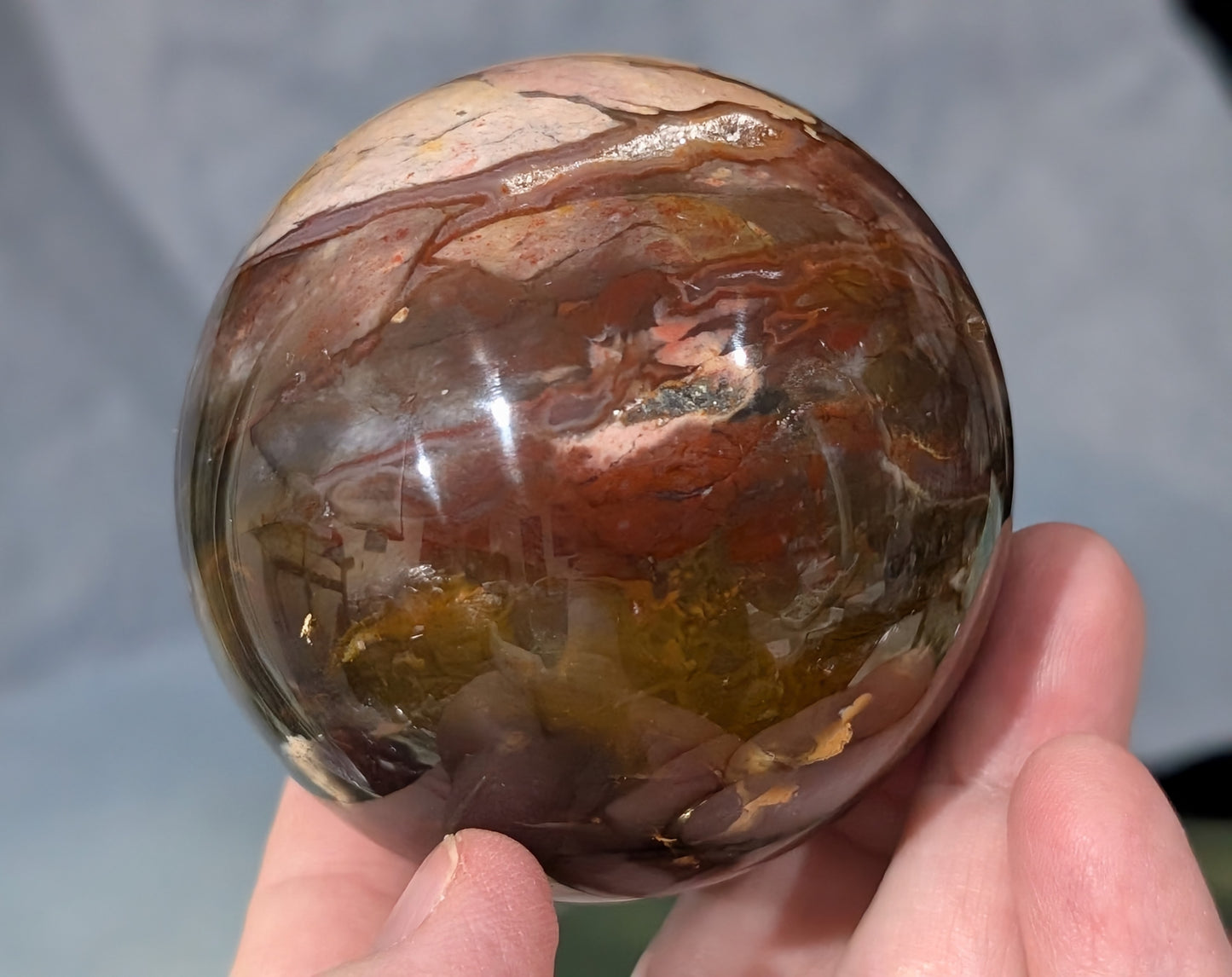 Pink Chalcedony Sphere