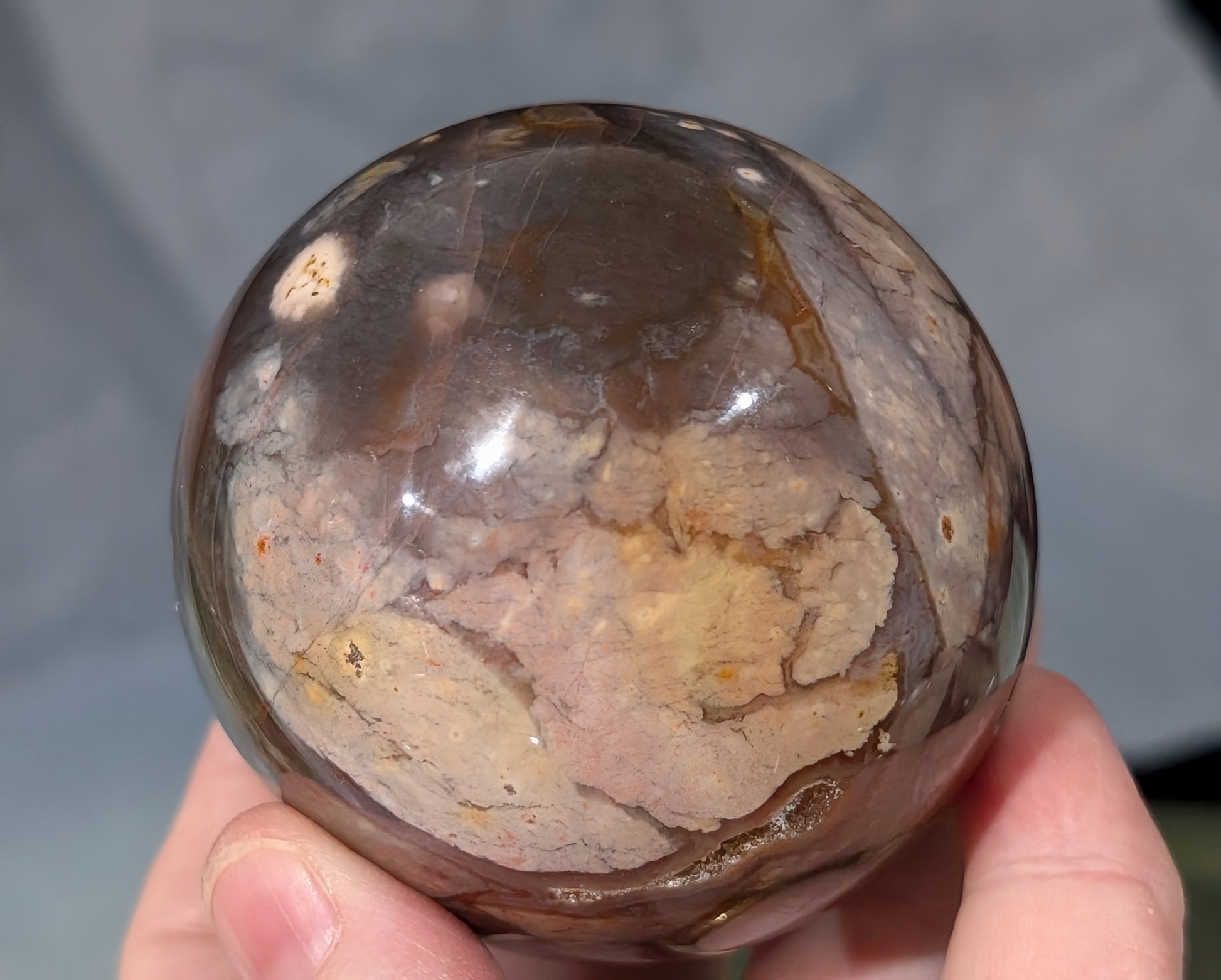 Pink Chalcedony Sphere