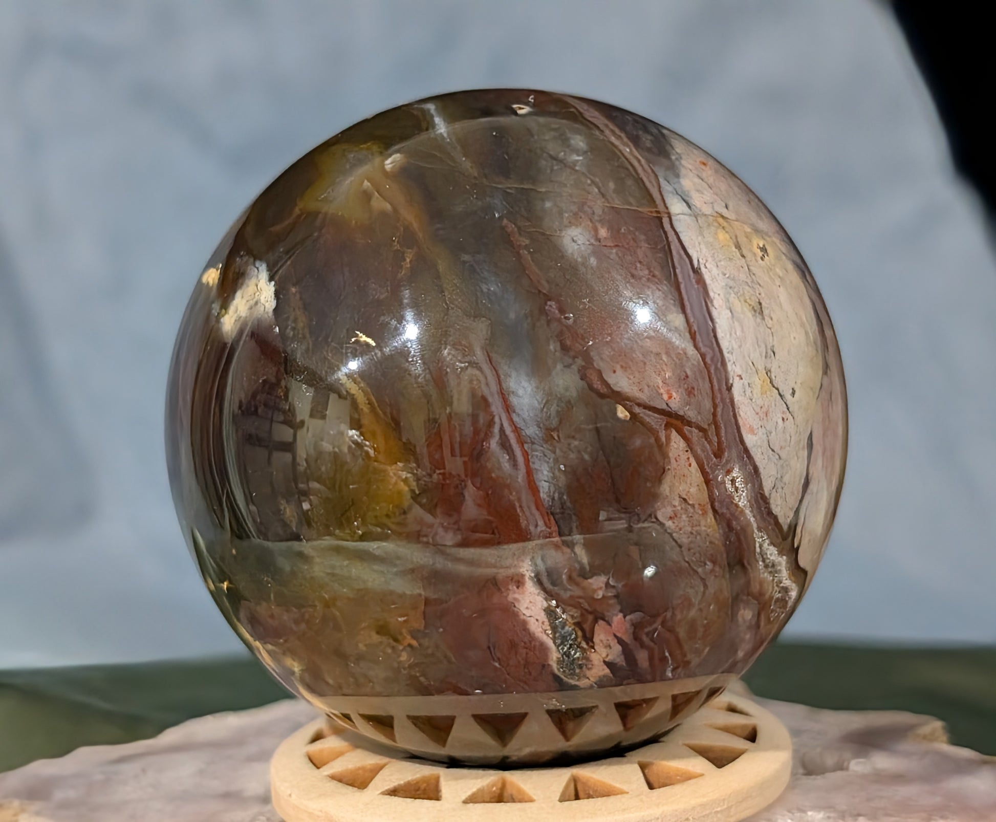 Pink Chalcedony Sphere