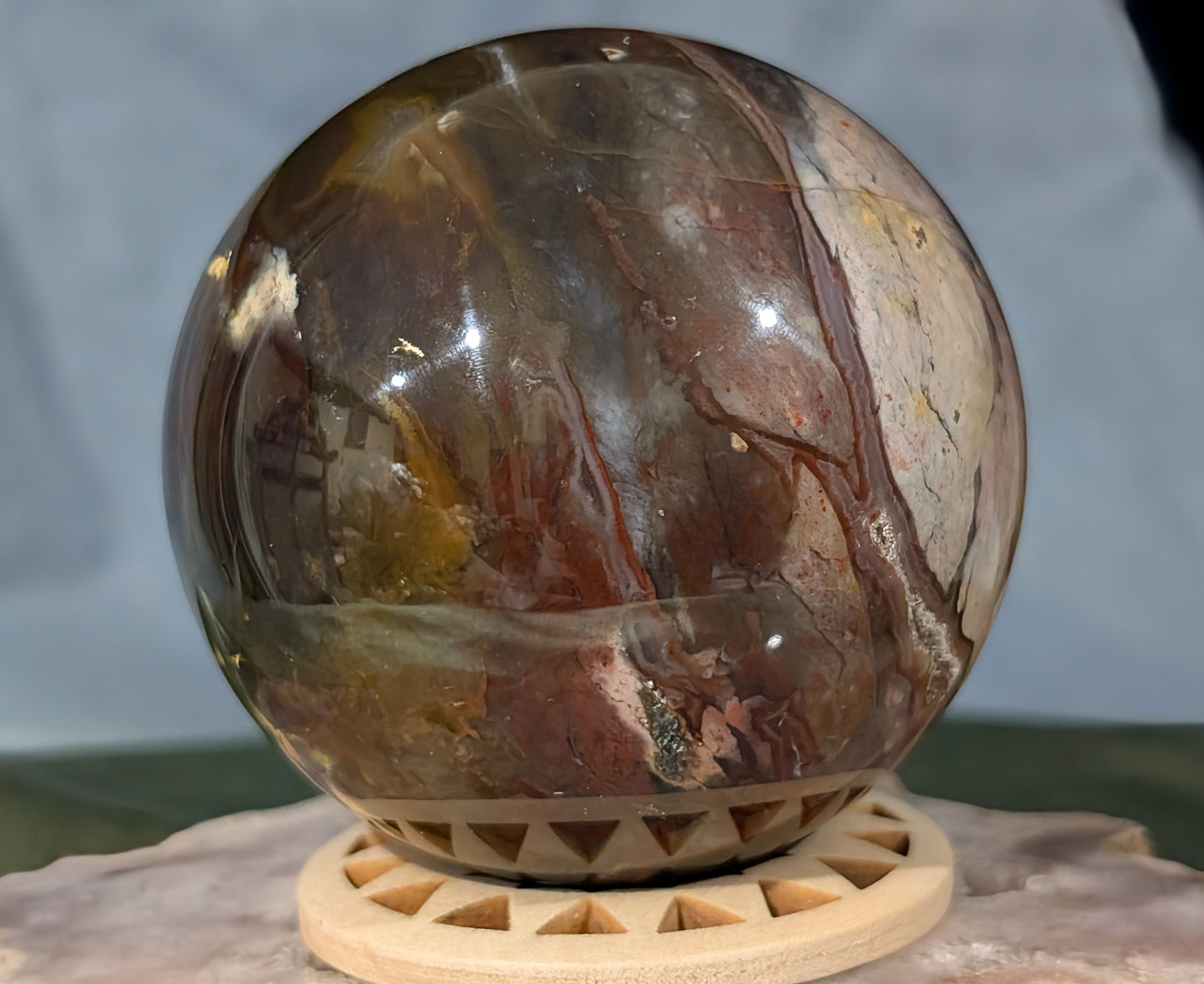 Pink Chalcedony Sphere