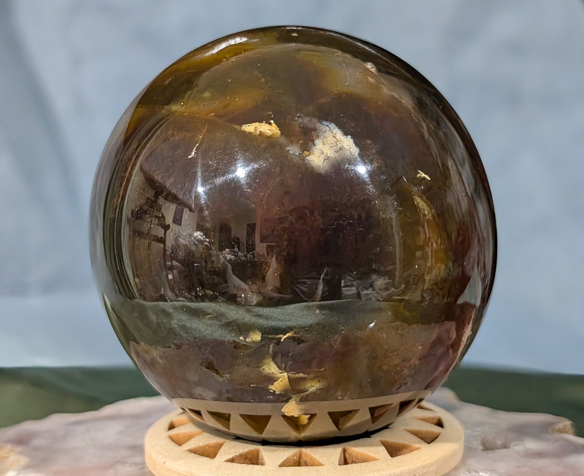 Pink Chalcedony Sphere