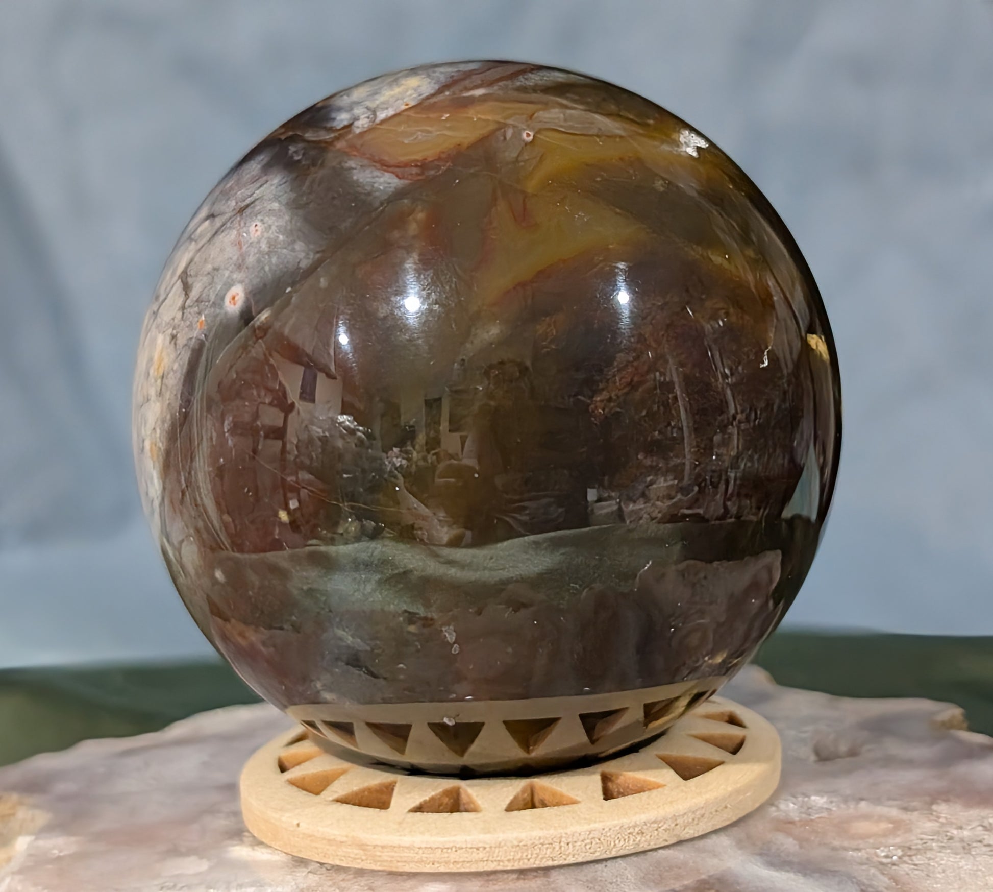 Pink Chalcedony Sphere