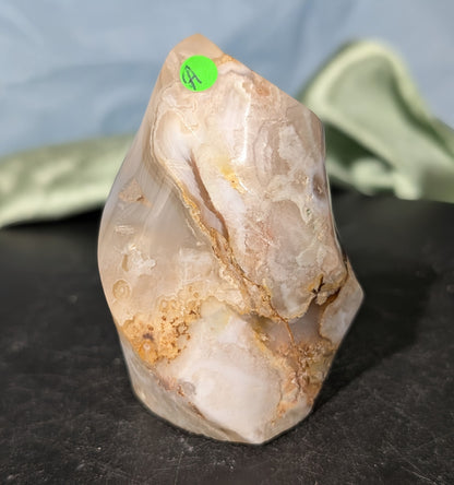 Pink Flower Agate Flame