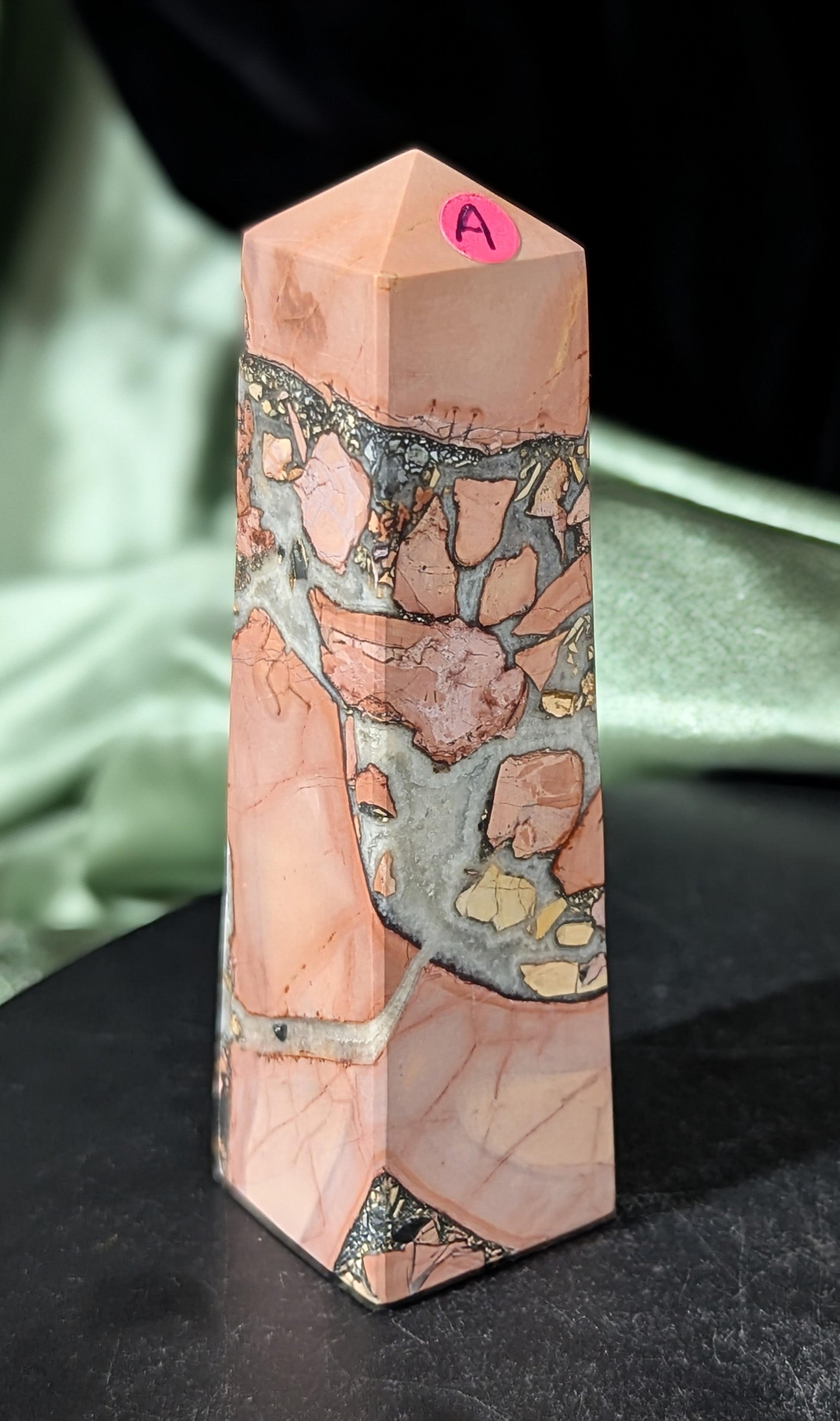 Pink Maligano Jasper Tower