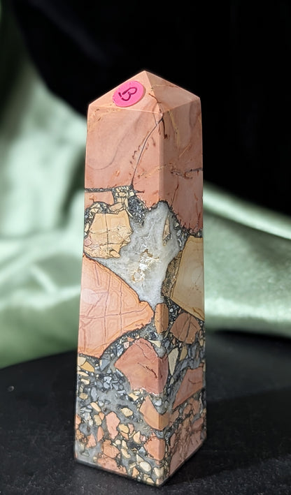 Pink Maligano Jasper Tower