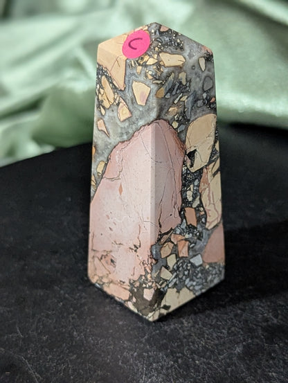 Pink Maligano Jasper Tower