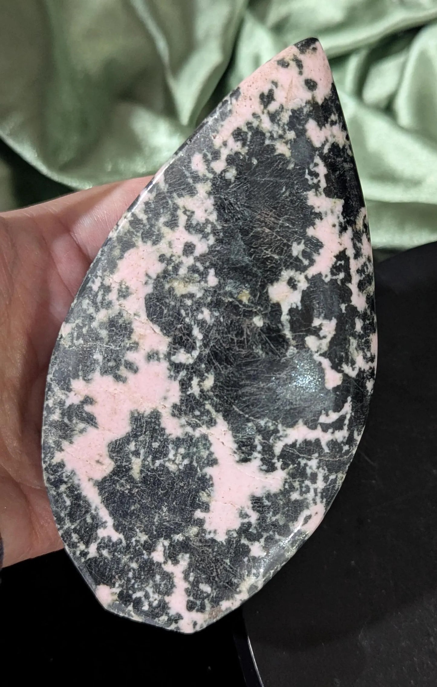 Large Pink Snowflake Freeform Flame