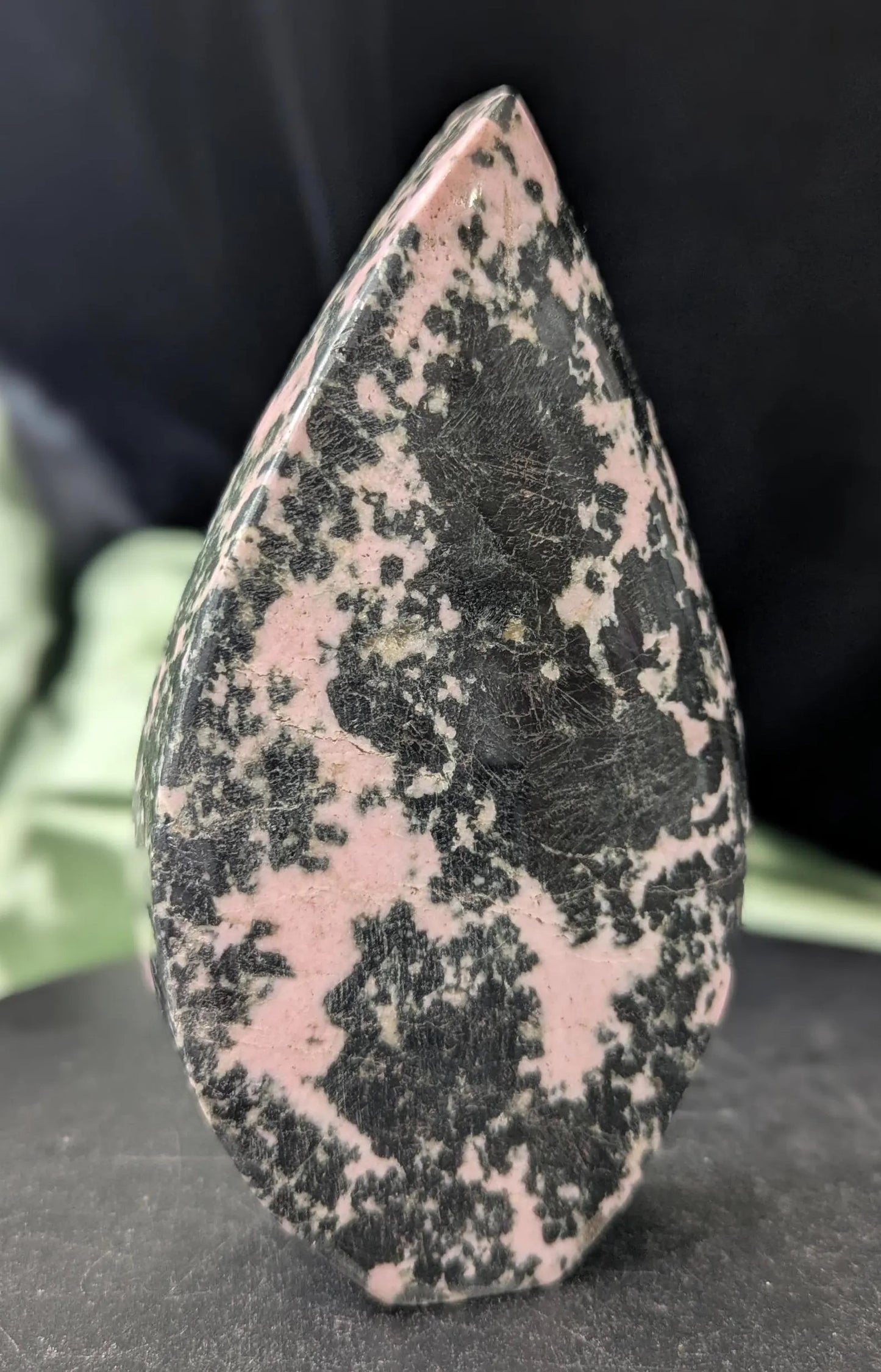 Large Pink Snowflake Freeform Flame