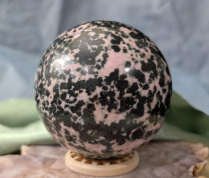 Pink Snowflake Sphere