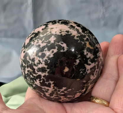 Pink Snowflake Sphere