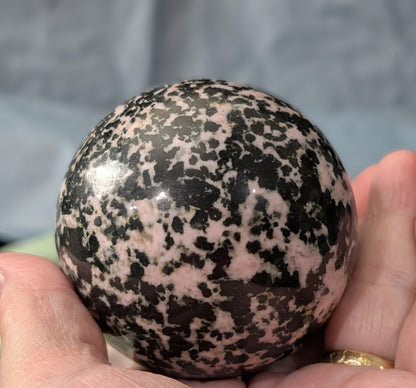 Pink Snowflake Sphere