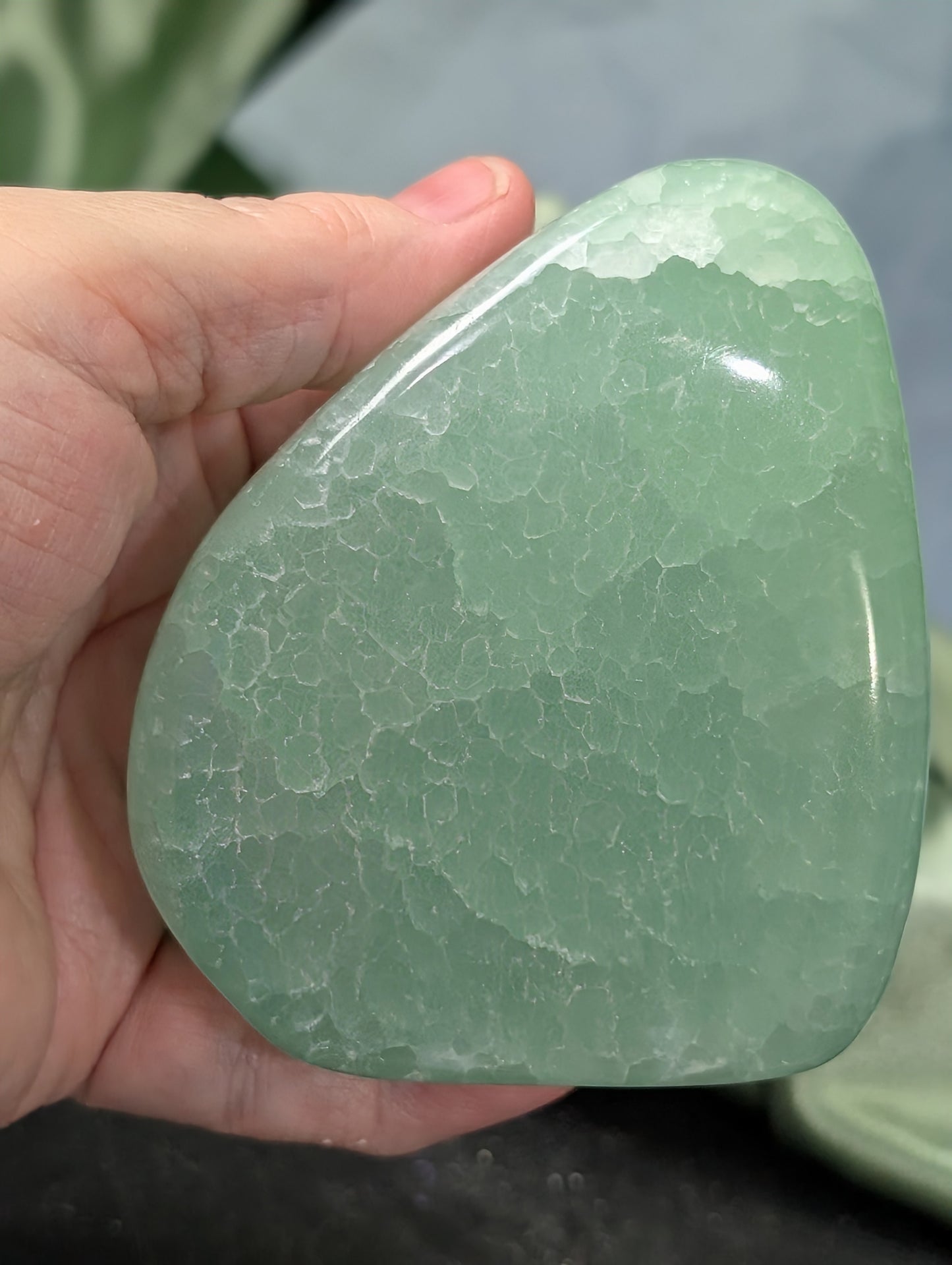 Pistachio Calcite Freeform 1E