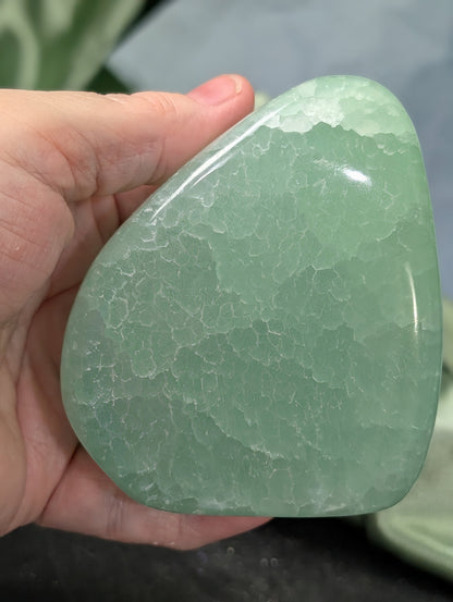 Pistachio Calcite Freeform 1E