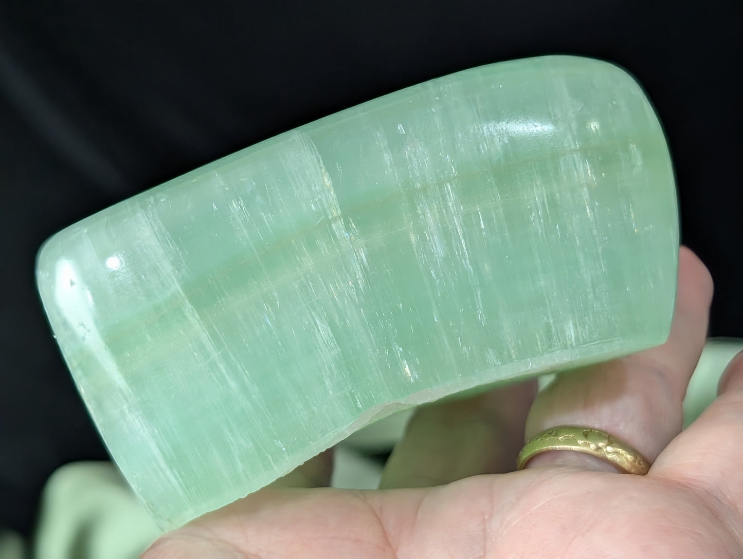 Pistachio Calcite Freeform 1G