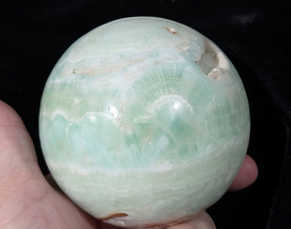 Pistachio Calcite Sphere