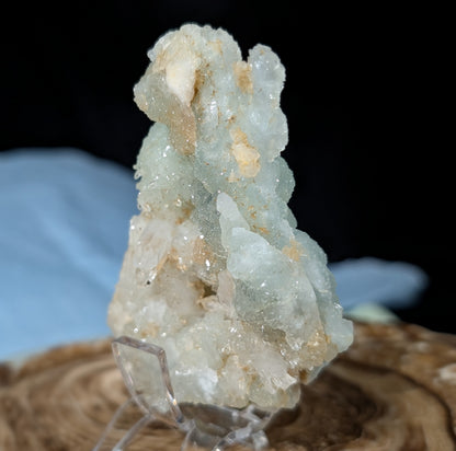 Prehnite and Quart in Matrix Specimen