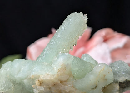 Pseudomorph Prehnite Cluster Specimen
