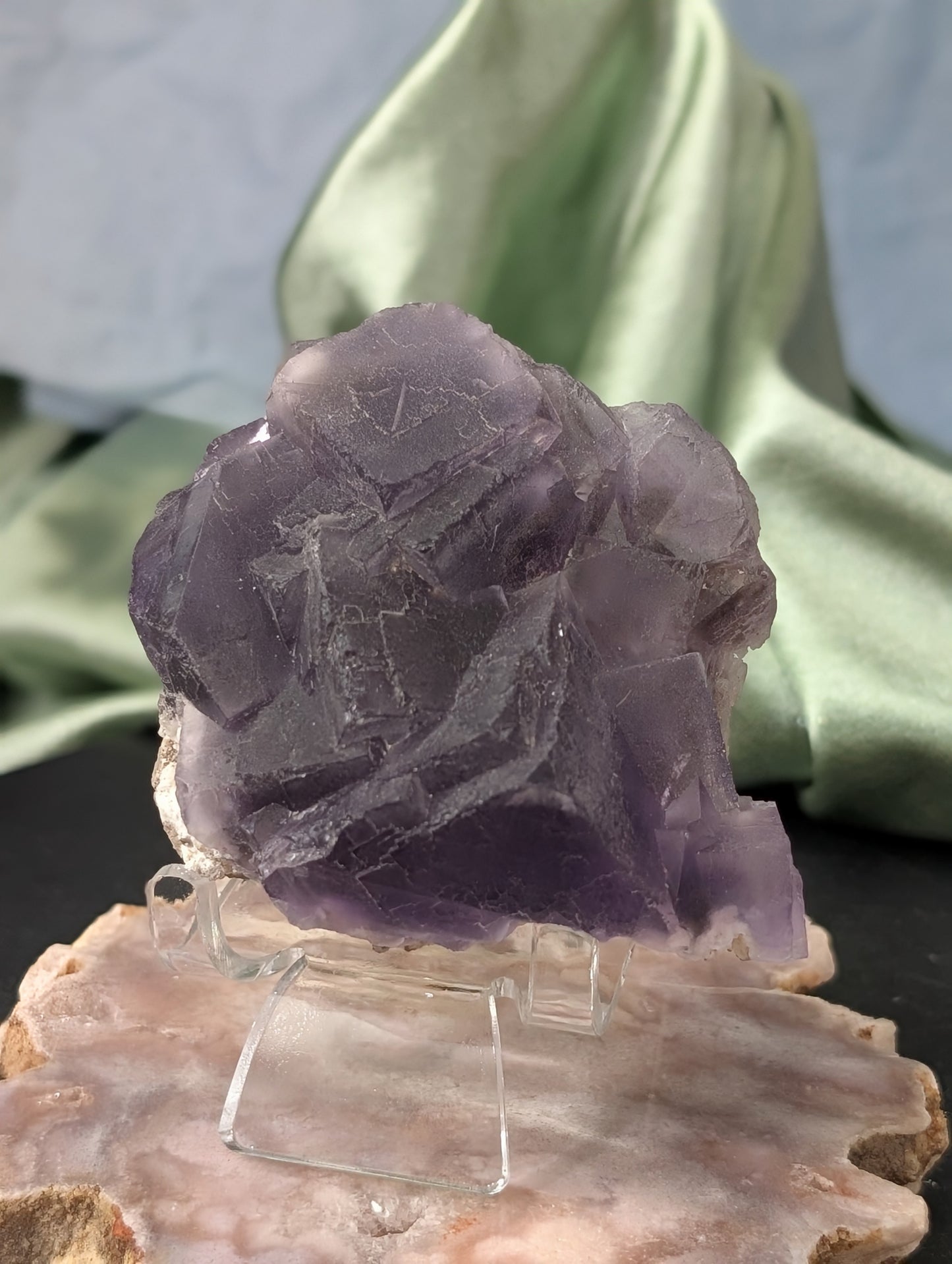 Purple Fluorite Specimen 1A