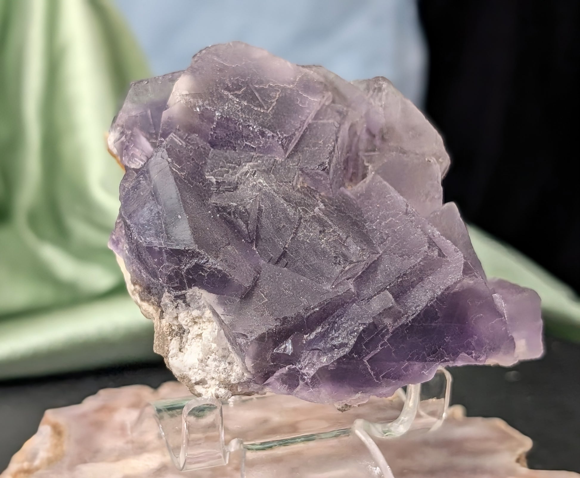 Purple Fluorite Specimen 1C