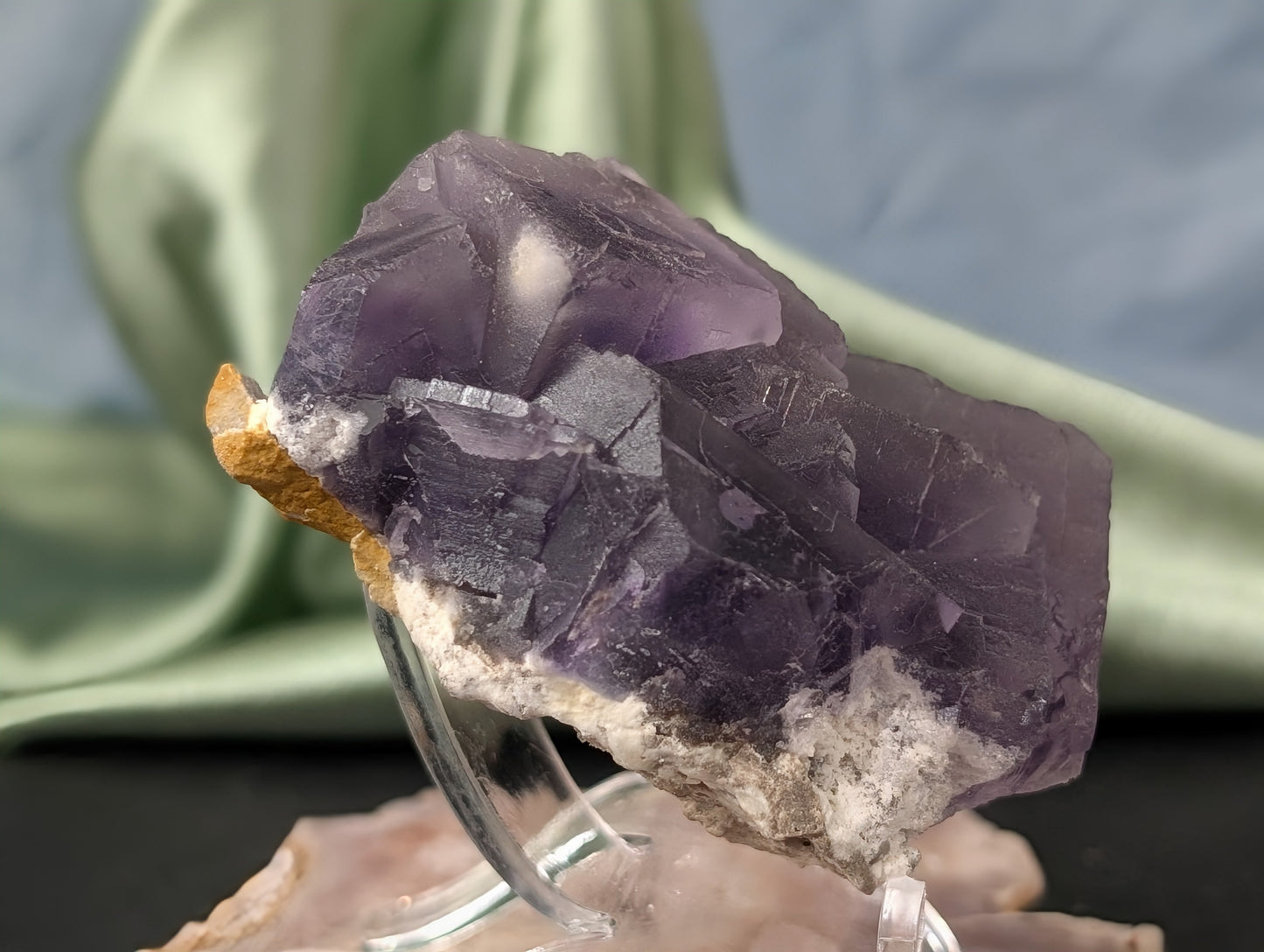 Purple Fluorite Specimen 1D