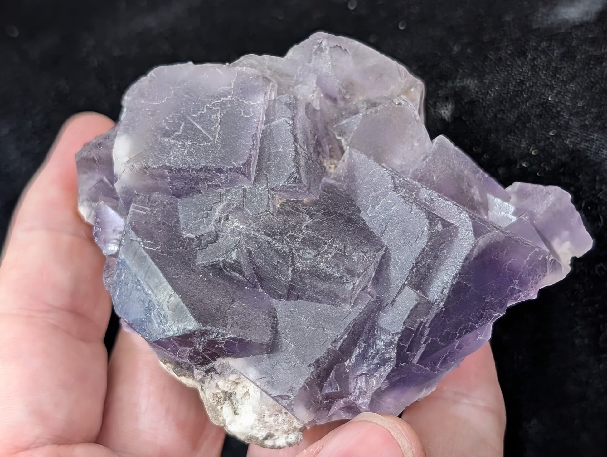 Purple Fluorite Specimen 1F