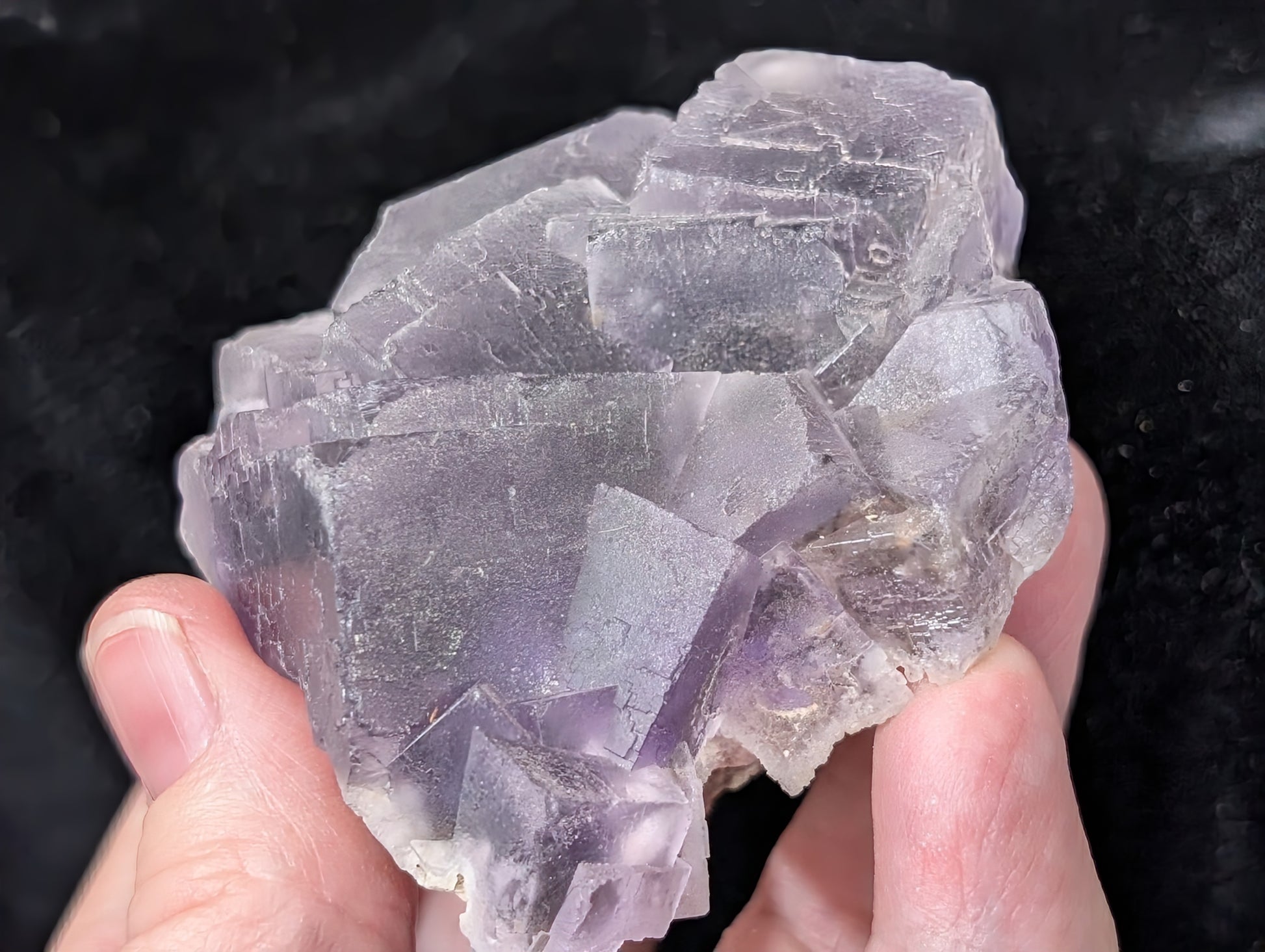 Purple Fluorite Specimen 1G