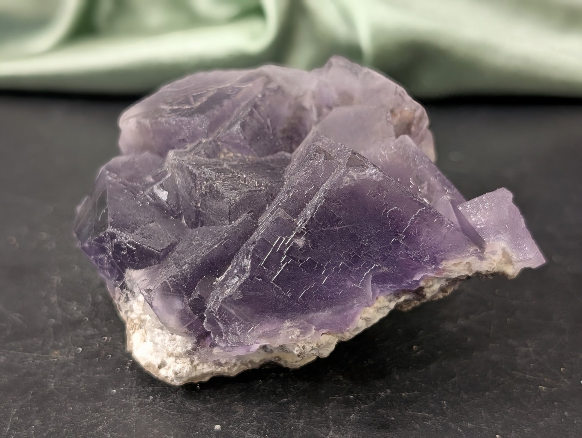 Purple Fluorite Specimen 1H