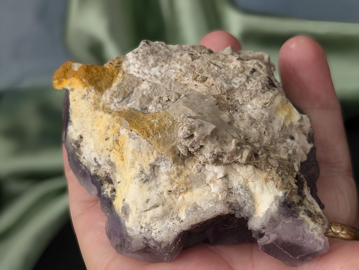 Purple Fluorite Specimen 1J