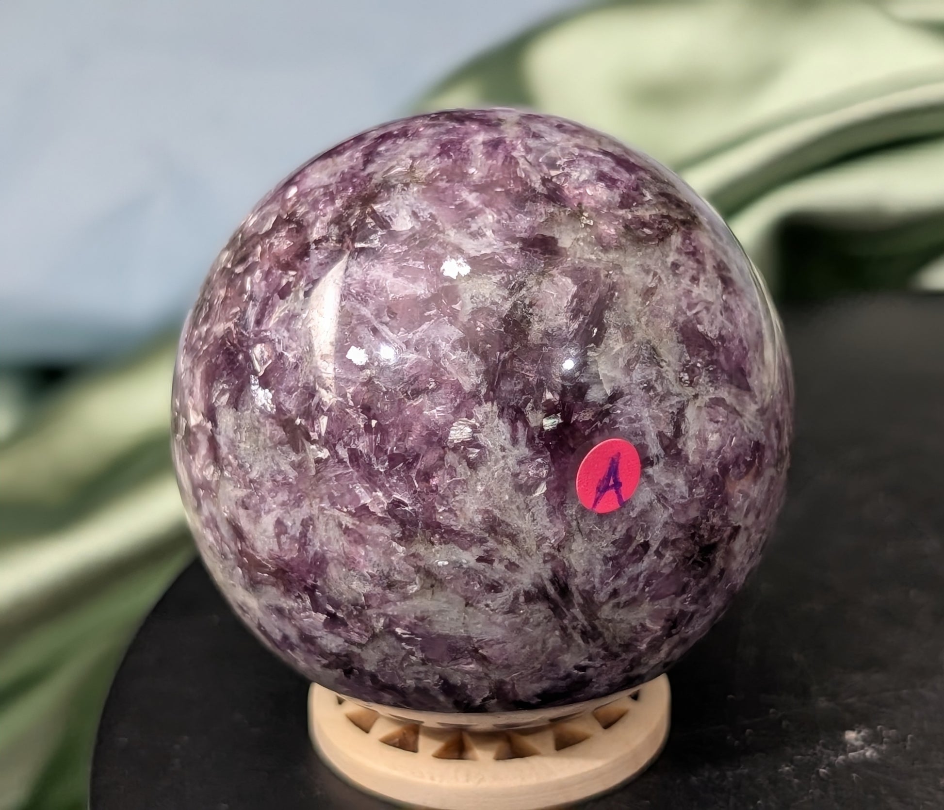 Purple Mica Sphere 1A1