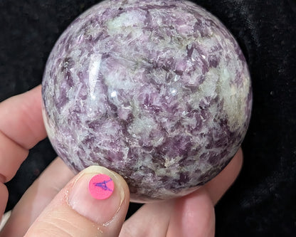 Purple Mica Sphere 1A8