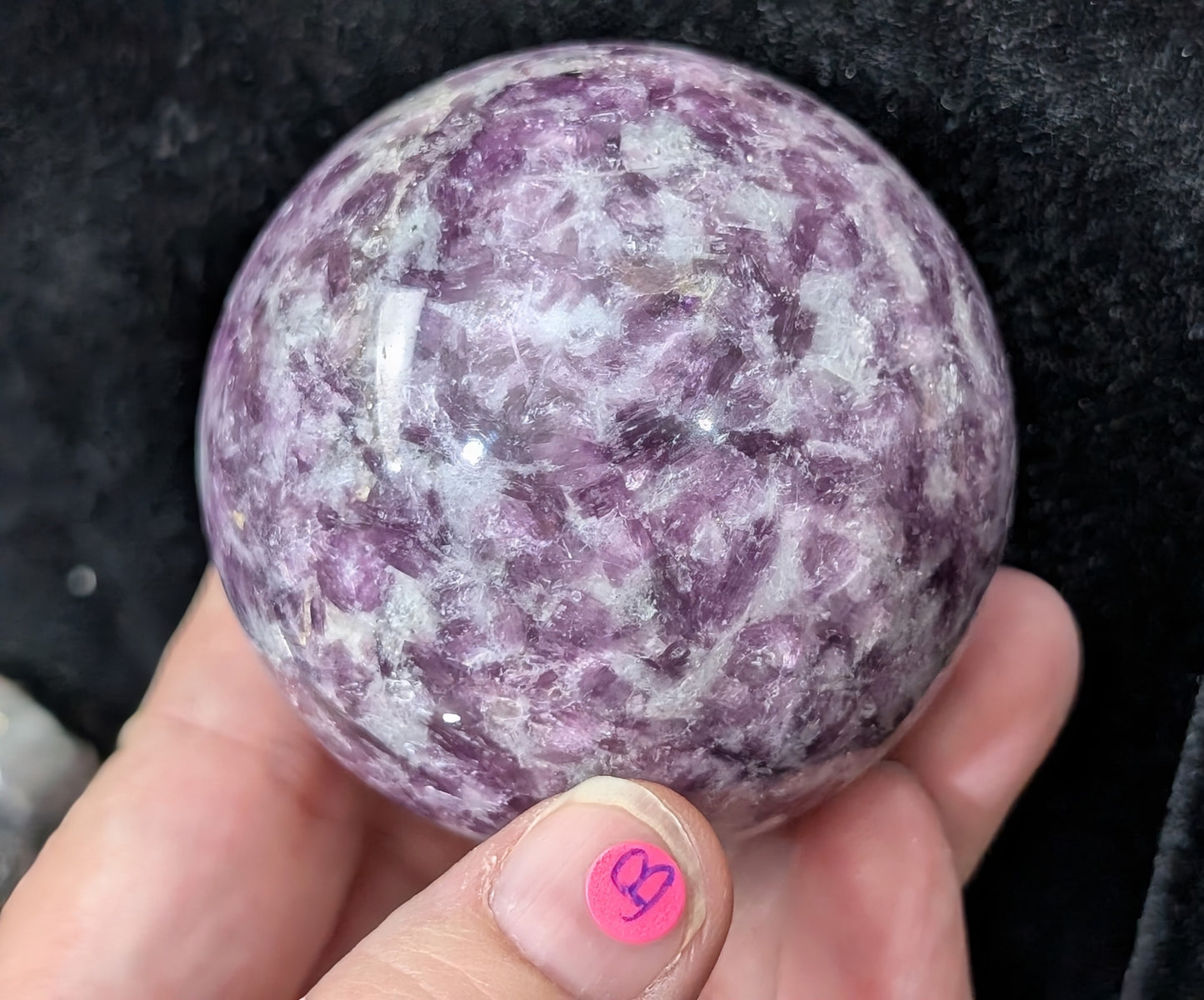 Purple Mica Sphere 1B2