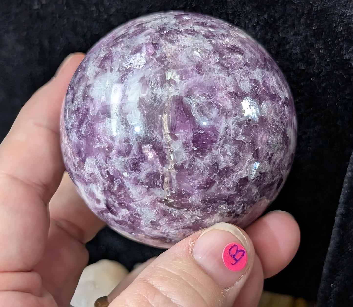 Purple Mica Sphere 1B3