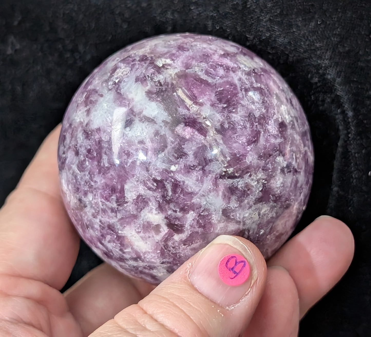 Purple Mica Sphere 1B5