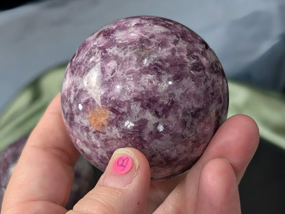 Purple Mica Sphere 1B7