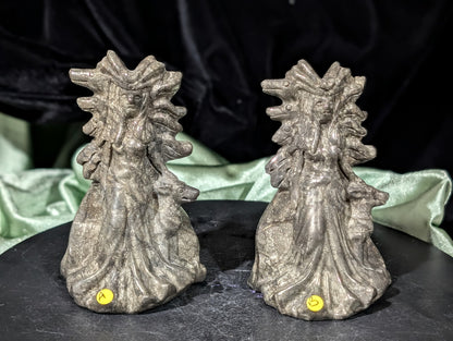 Pyrite Hecate Figurines