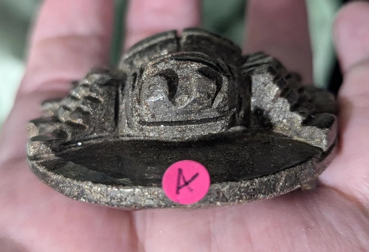 Pyrite Spider Figurine