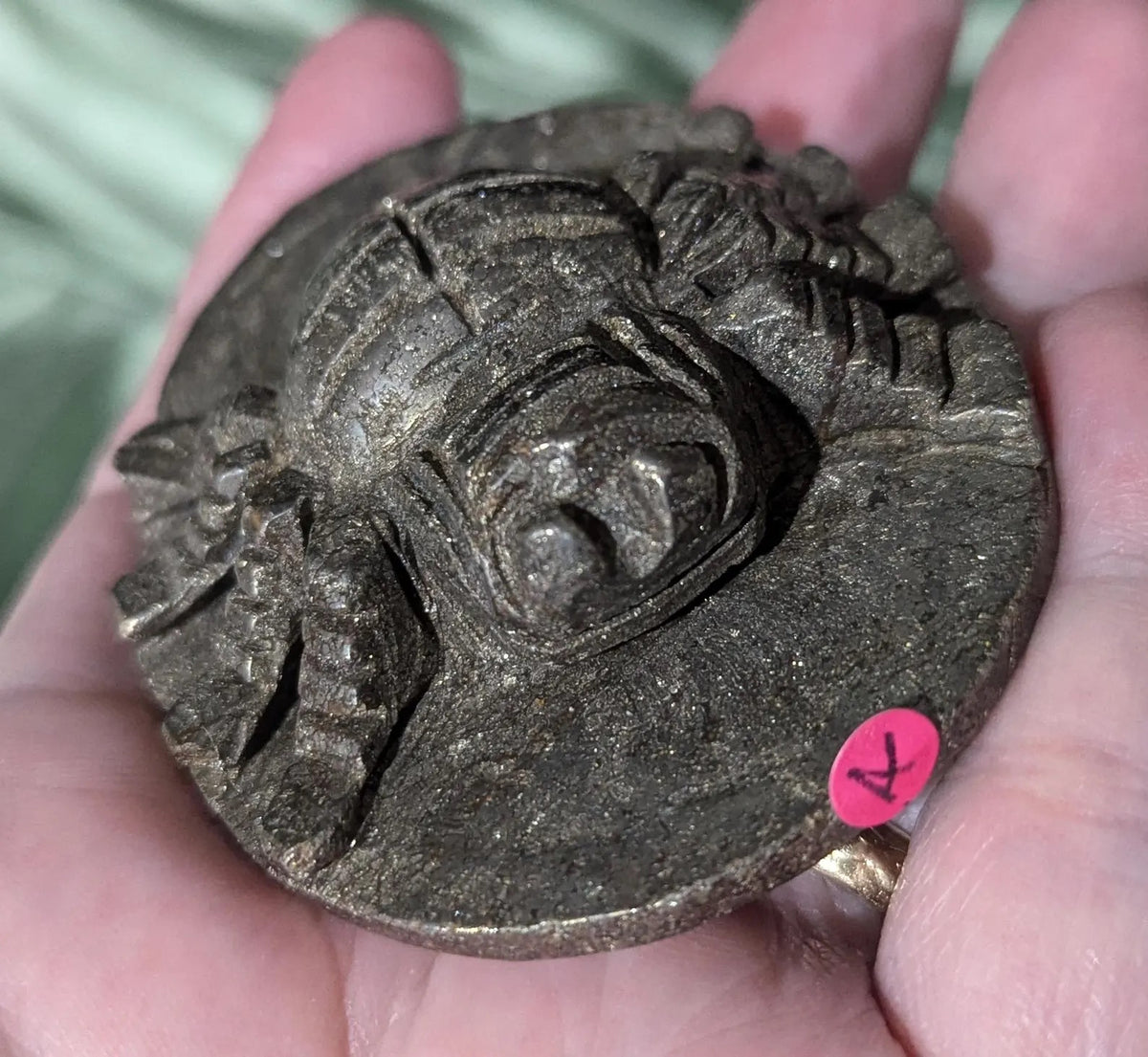 Pyrite Spider Figurine