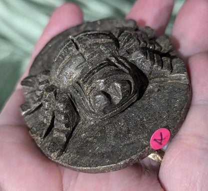 Pyrite Spider Figurine