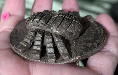 Pyrite Spider Figurine