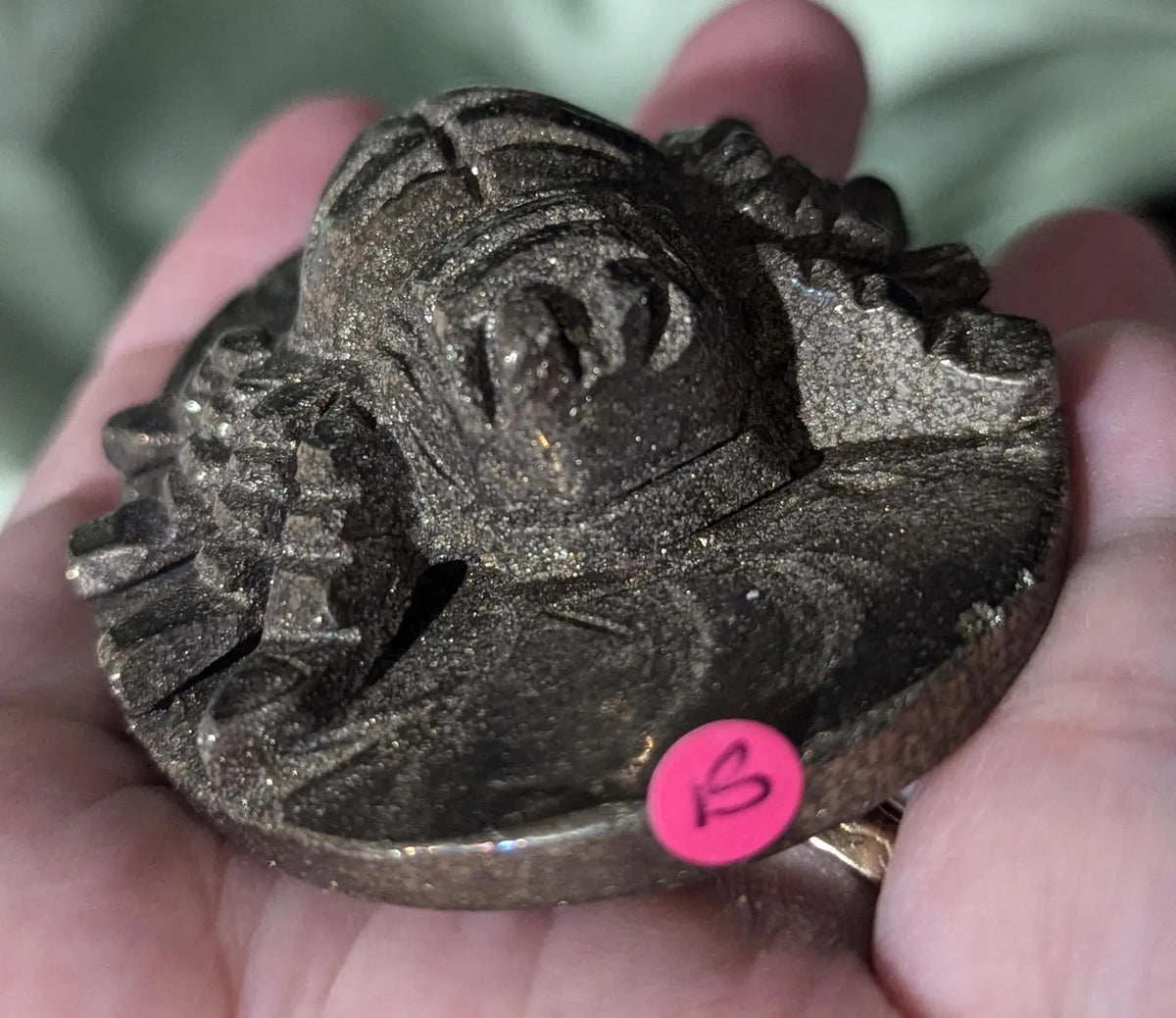 Pyrite Spider Figurine