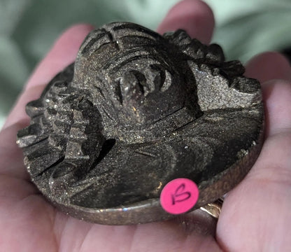 Pyrite Spider Figurine