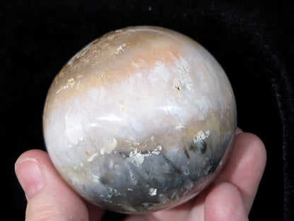 Rainbow Plume Agate Sphere