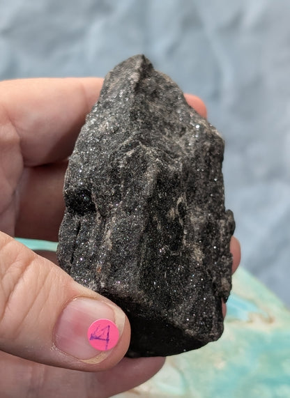 Raw Biotite Mica Cut Base Freeform