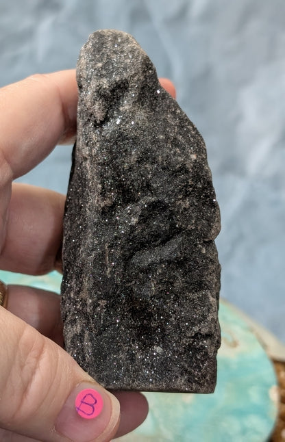 Raw Biotite Mica Cut Base Freeform