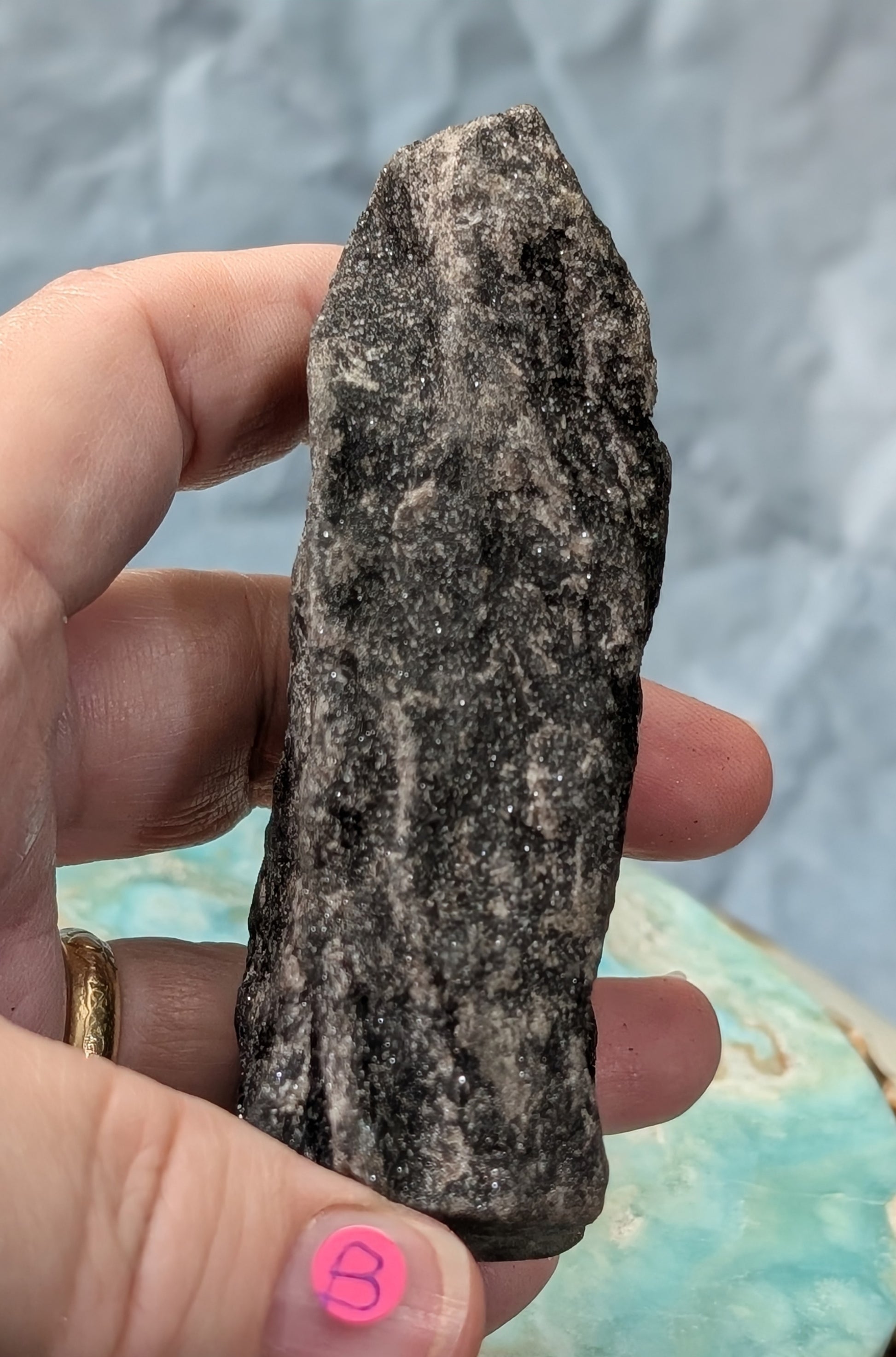 Raw Biotite Mica Cut Base Freeform